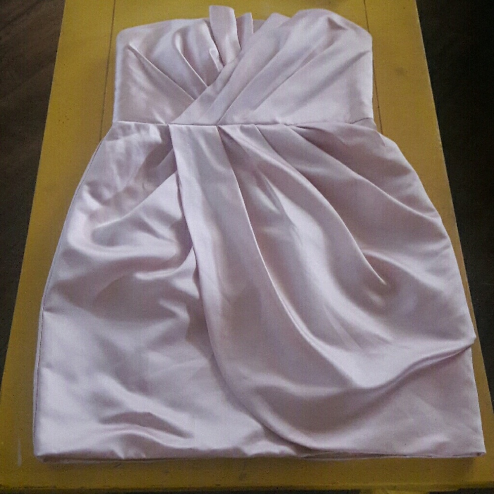 VERA WANG pale pink dress